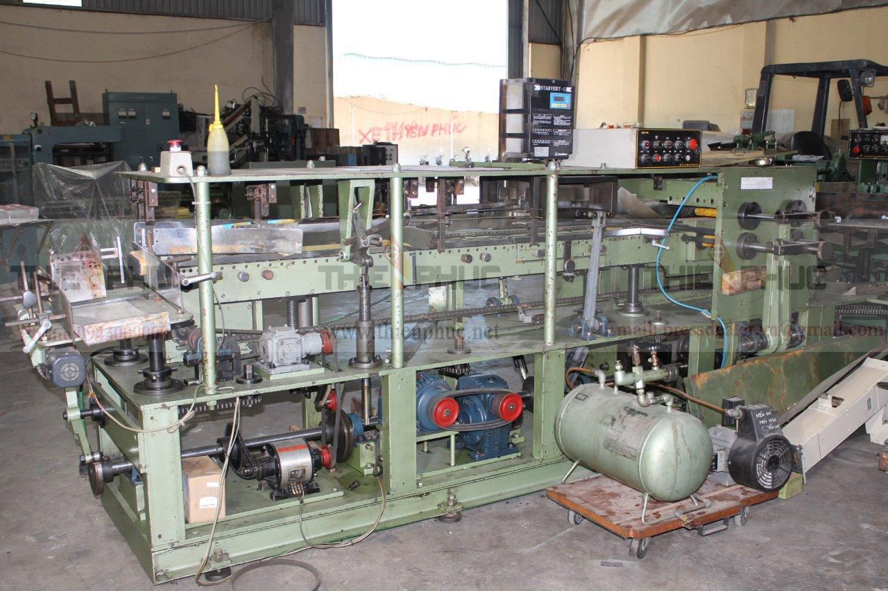 Máy cắt bụng gấp mép TP326